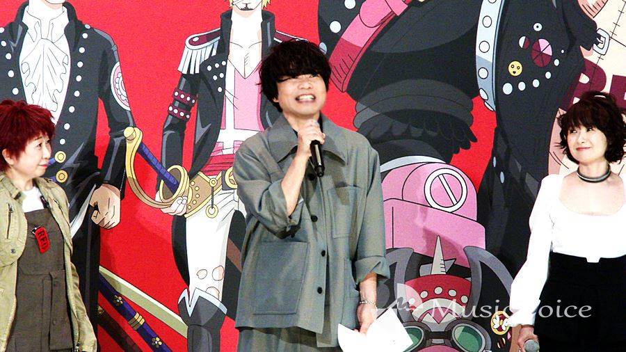 ゾロ中井、ウタのセリフを披露　名塚「可愛い！」田中「一等賞かも！」