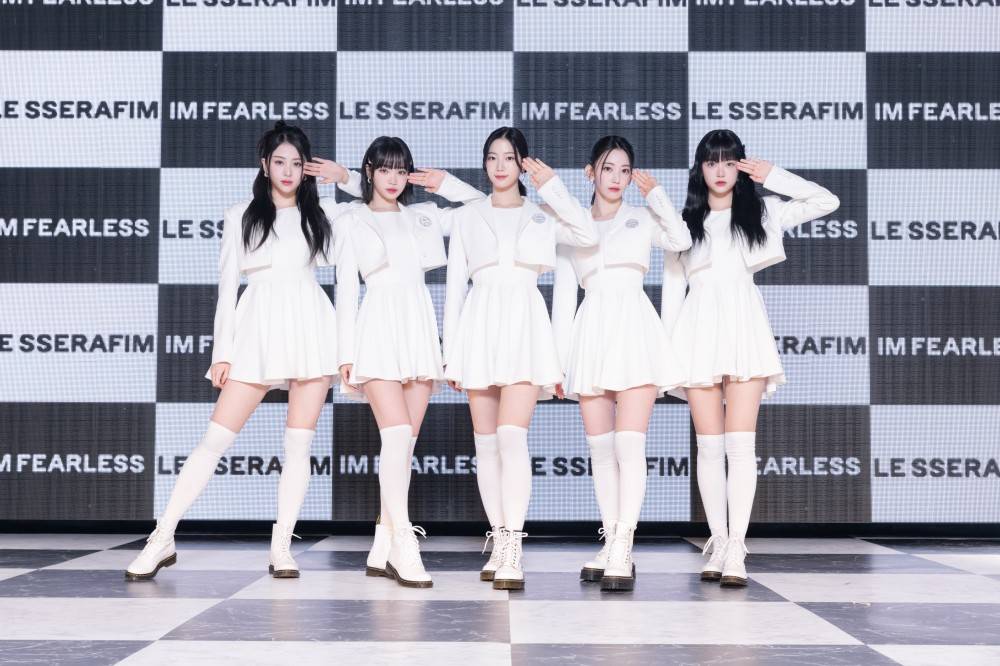 LE SSERAFIM、日本で初めての単独イベント開催　SAKURA「ずっと一緒に歩んでください」