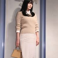 真木よう子「パラッツォ フェンディ 表参道」レセプション