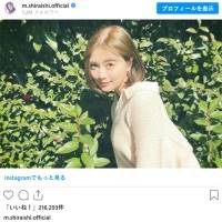 白石麻衣“金髪ボブ”が神々しい「髪色まで可愛い」「天使！」「透き通ってる」