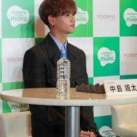 FANTASTICS中島颯太「Moderna Meets Music」アンバサダー就任式
