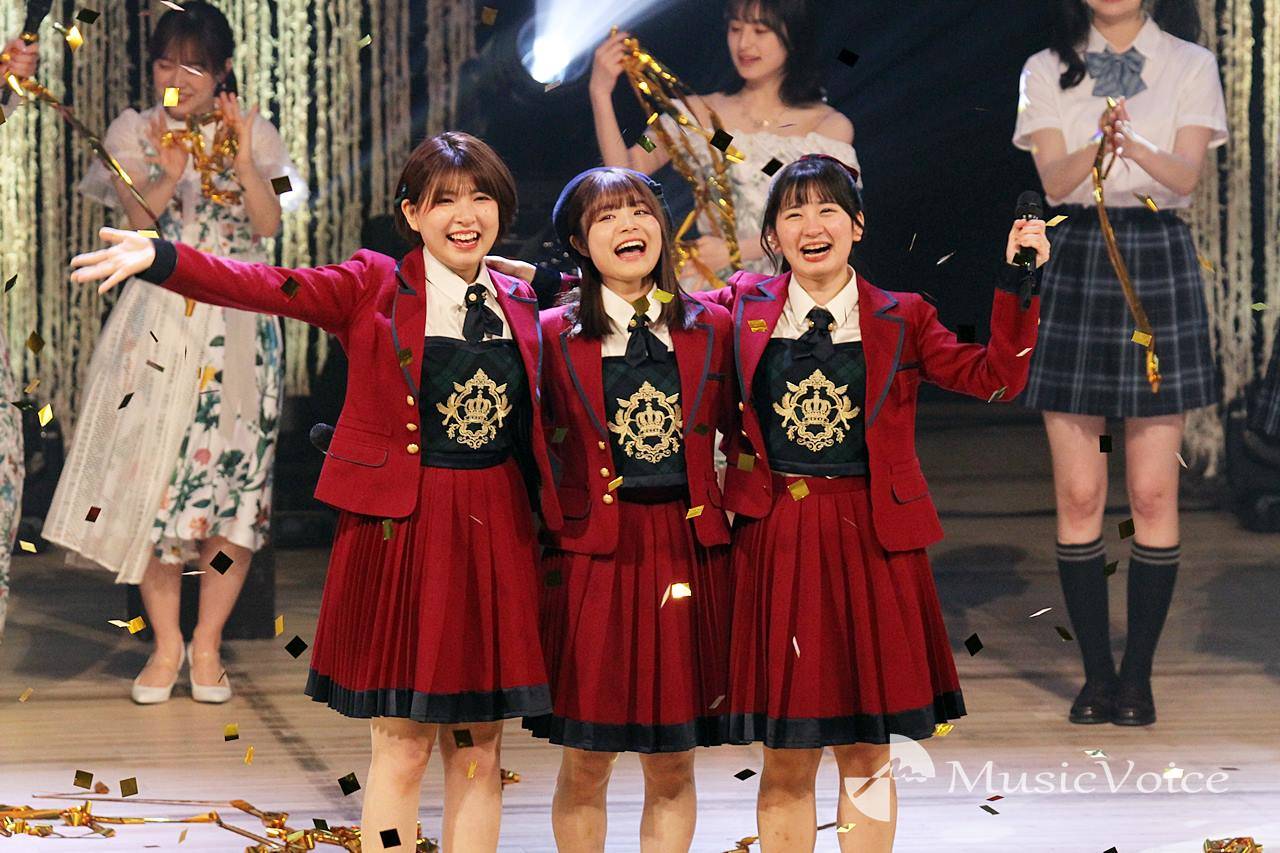 NGT48三村妃乃＆清司麗菜＆新井りりの組、初代ユニット王者に「本当に幸せ」