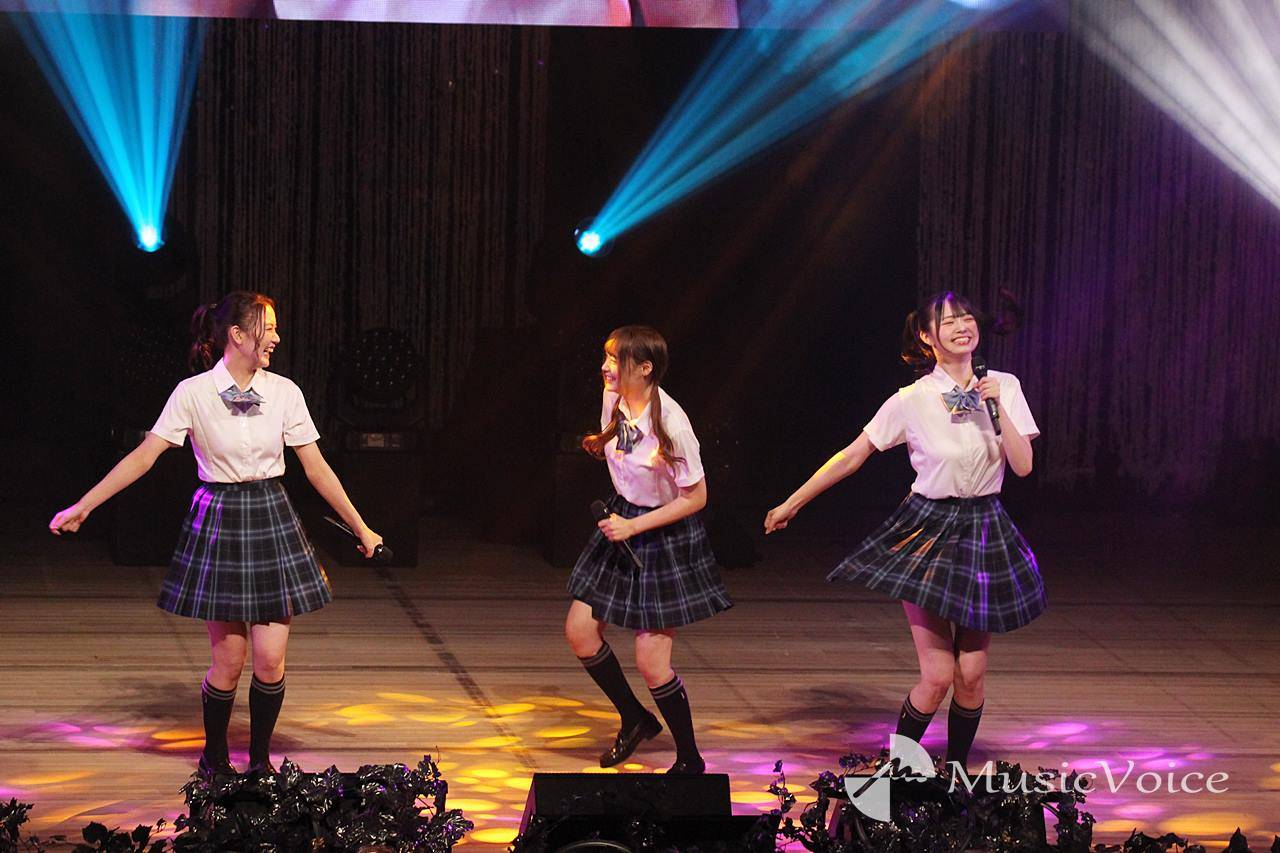 NMB48眞鍋杏樹・李始燕・黒田楓和、ユニット戦で存在感　会場巻き込む