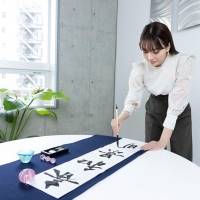 書道八段・安座間美優が美書道の新連載「心を込めて書きたい」