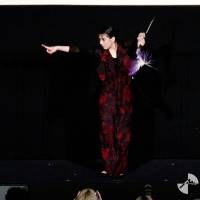 山本千尋、中国剣術を披露