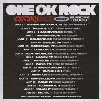 ONE OK ROCK、ヨーロッパでのヘッドライナーツアーが決定