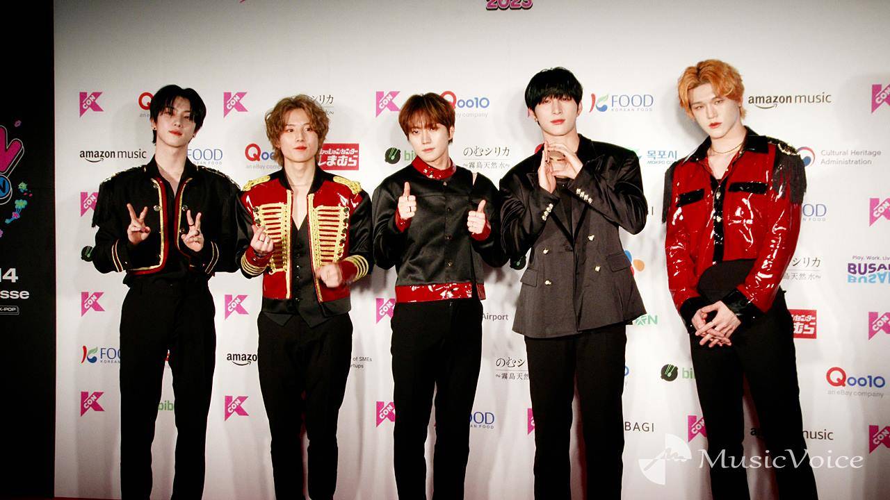 JUST B、「KCON JAPAN 2023」レッドカーペットに登場