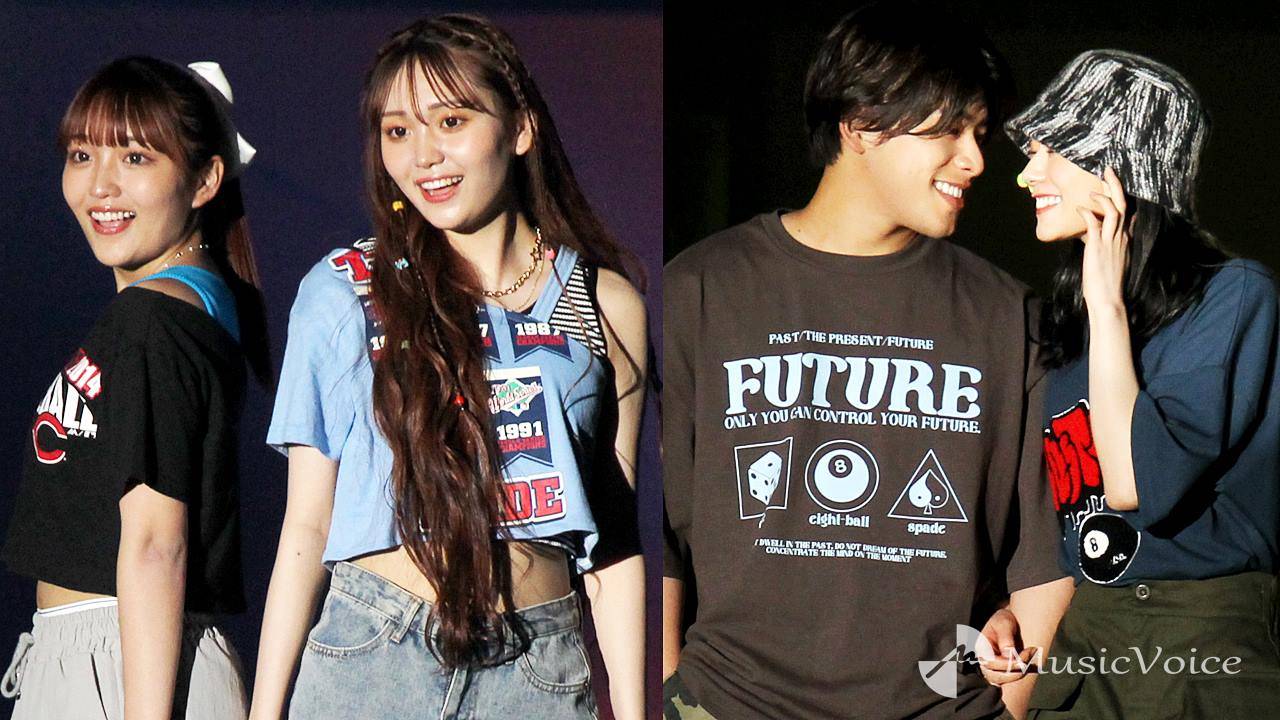 ねお×野咲美優“姉妹”ランウェイ、なこなこカップルはあわやキス
