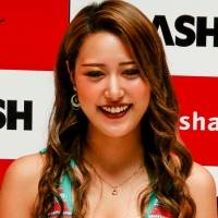 関美恵子、黒ギャルでミスFLASHは「新しいかな」お笑いとお酒と沖縄が「好き」