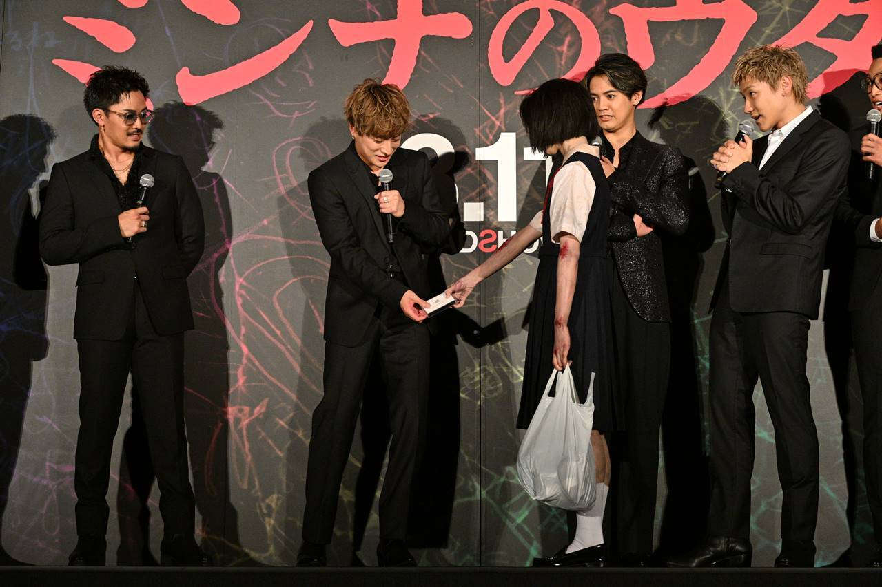 GENERATIONS、ホラー映画の舞台挨拶で音声トラブル　“怪奇現象”に客席から悲鳴も