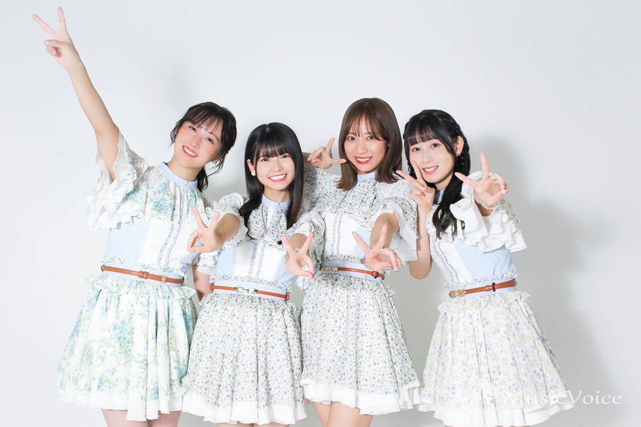 鎌田菜月、原優寧、日高優月、井上瑠夏
