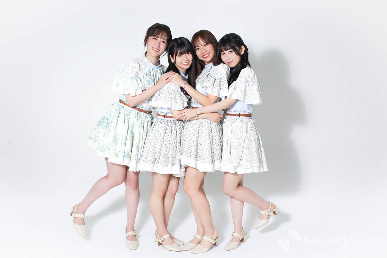 鎌田菜月、原優寧、日高優月、井上瑠夏
