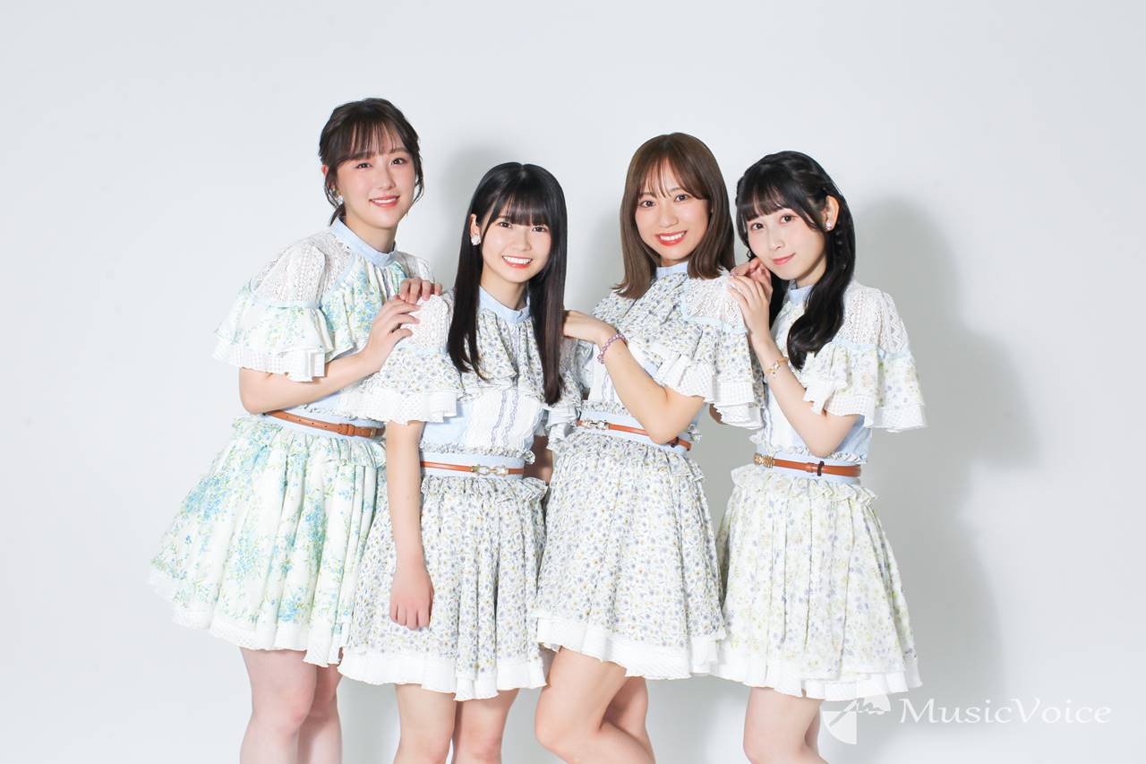 鎌田菜月、原優寧、日高優月、井上瑠夏