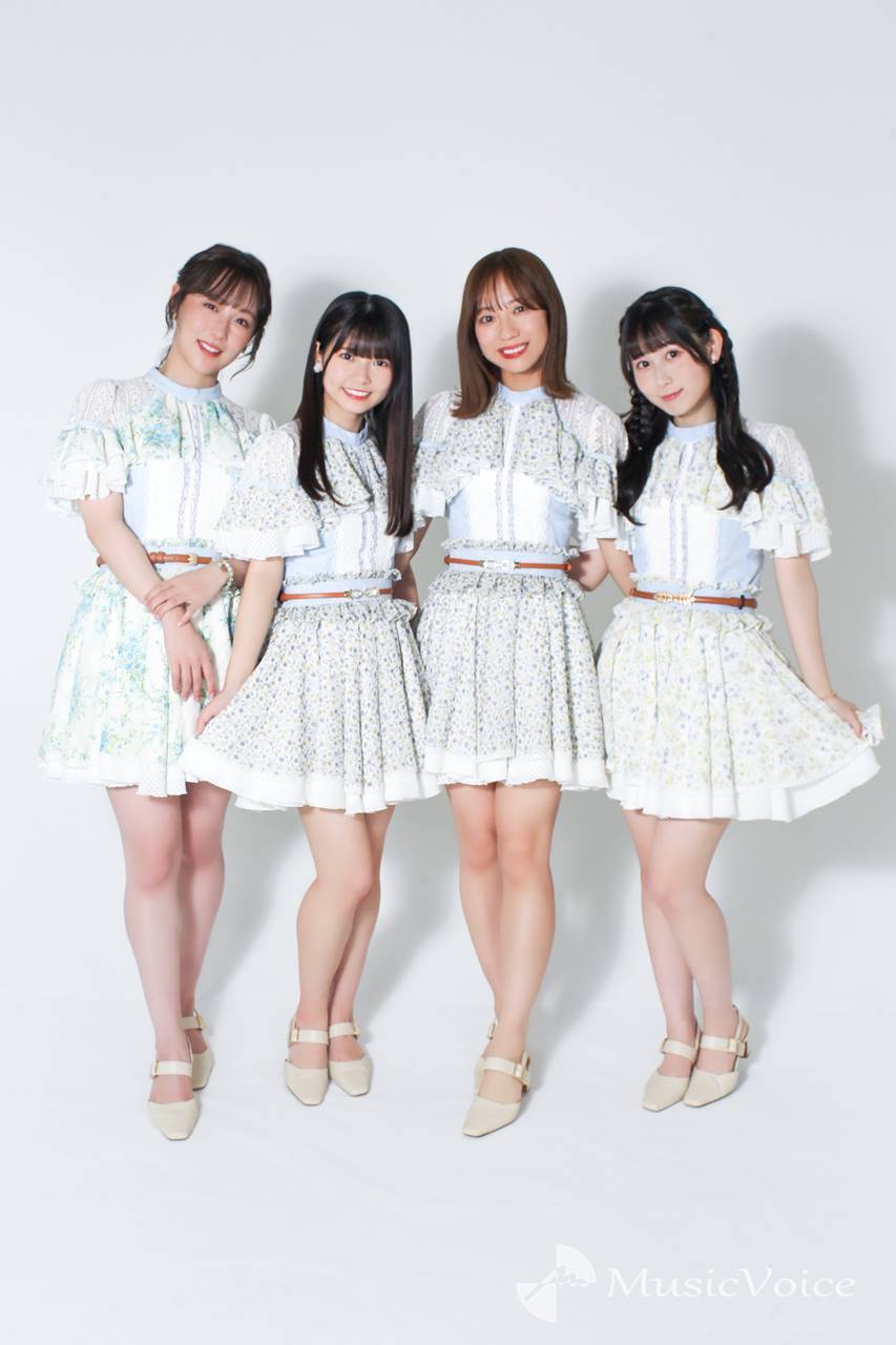 鎌田菜月、原優寧、日高優月、井上瑠夏