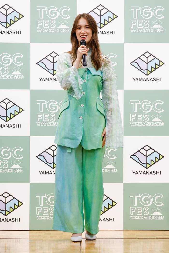 トラウデン直美、TGCフェス山梨に期待　TGC初のカーボン・オフセットを採用