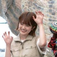 樋口日奈「DINO SAFARI GIGANT」ギガノトサウルスお披露目記者発表会