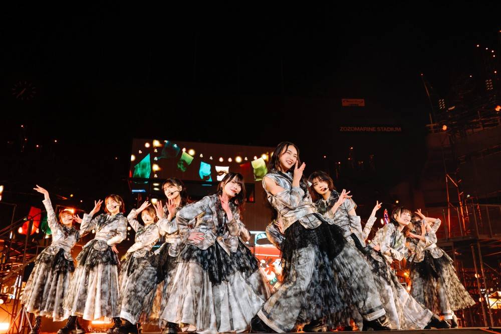 櫻坂46、マリンスタジアム史上最高の動員数記録を更新　駆け抜けたグループ改名３年目の集大成