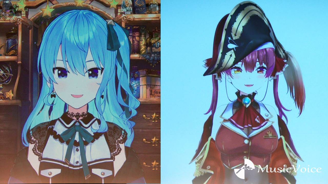 VTuber・星街すいせい＆宝鐘マリン、カラオケアワード部門別１位「嬉しいです！」