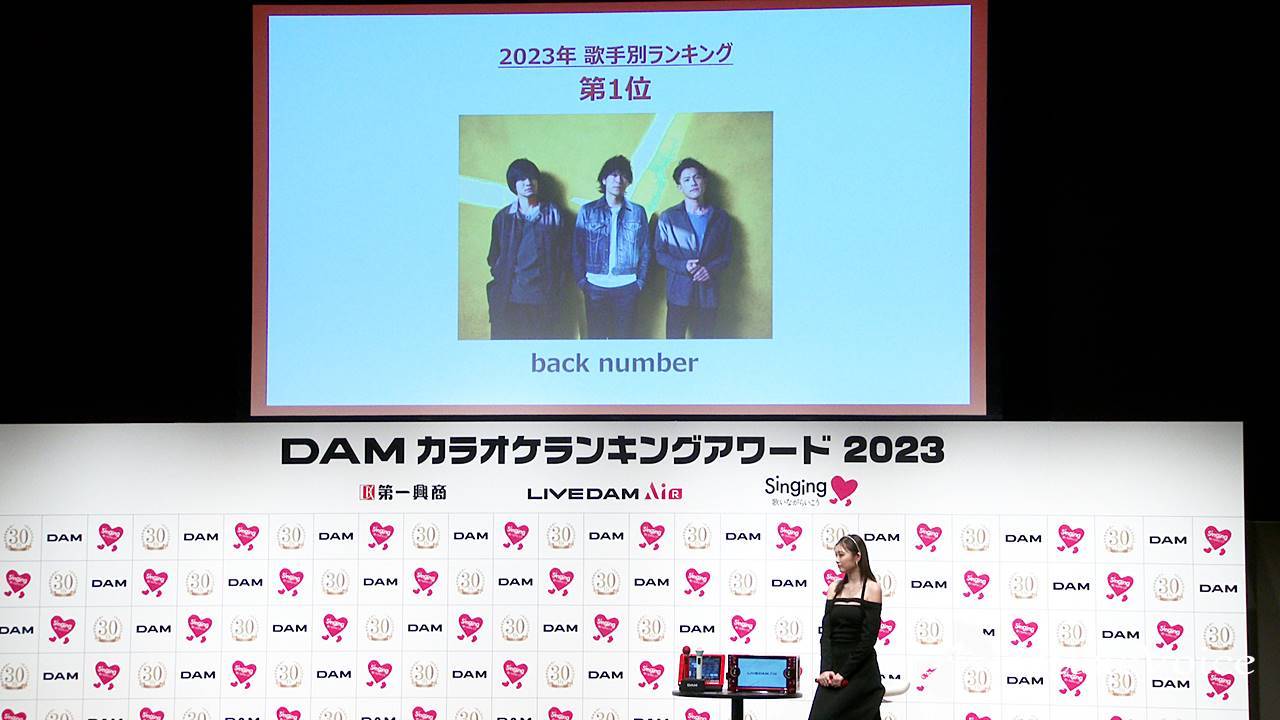 back number、今年最も歌われた歌手「すんごい嬉しい」ゆうちゃみ歌う時は「好きな人に」