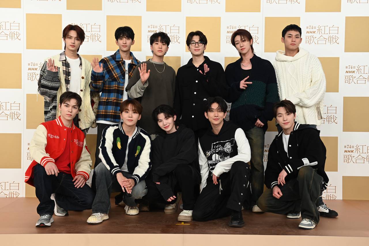 SEVENTEENバーノン、三山ひろしのけん玉挑戦に参加「ずっと部屋で練習」：紅白リハ