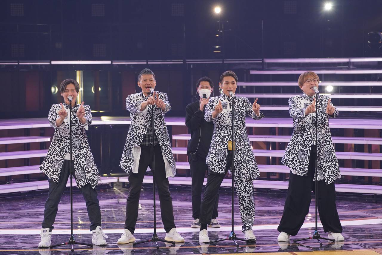 純烈、本番さながらにステージを降りてパフォ　初参加の岩永は緊張気味：紅白リハ（音合わせ）