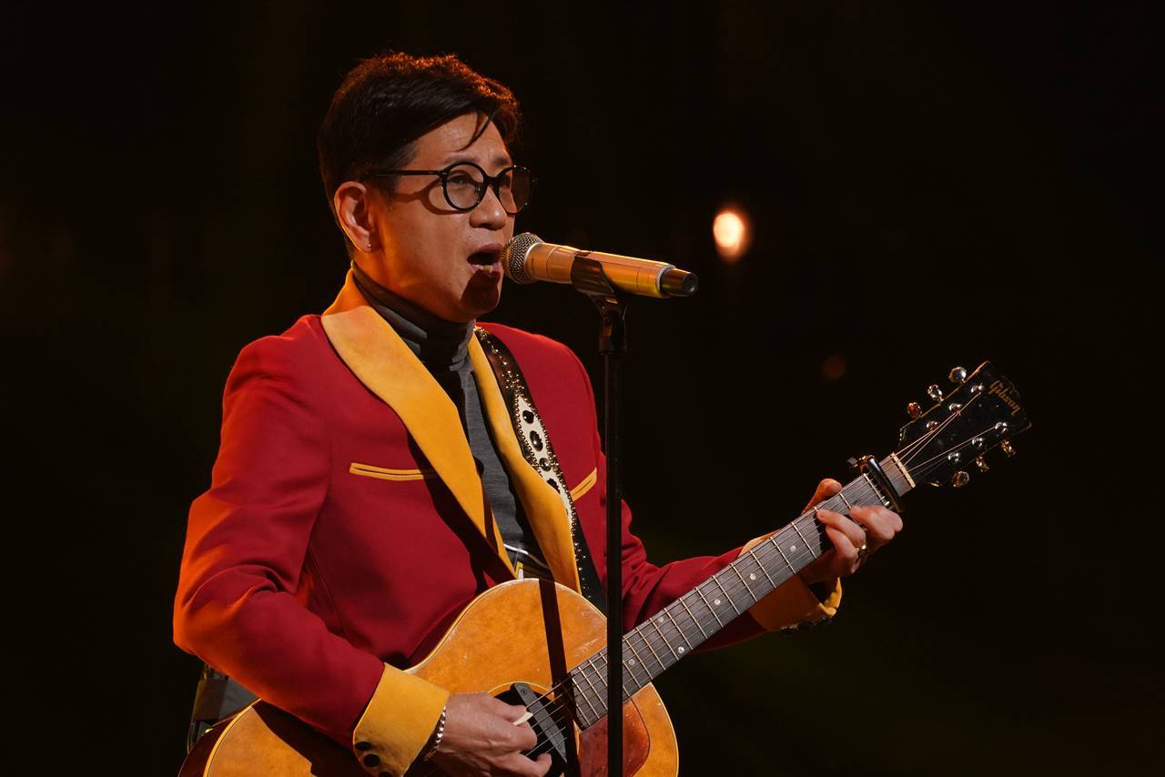 藤井フミヤ、26年ぶり紅白　リハは落ち着いた雰囲気で歌声響かせる：紅白リハ（音合わせ）