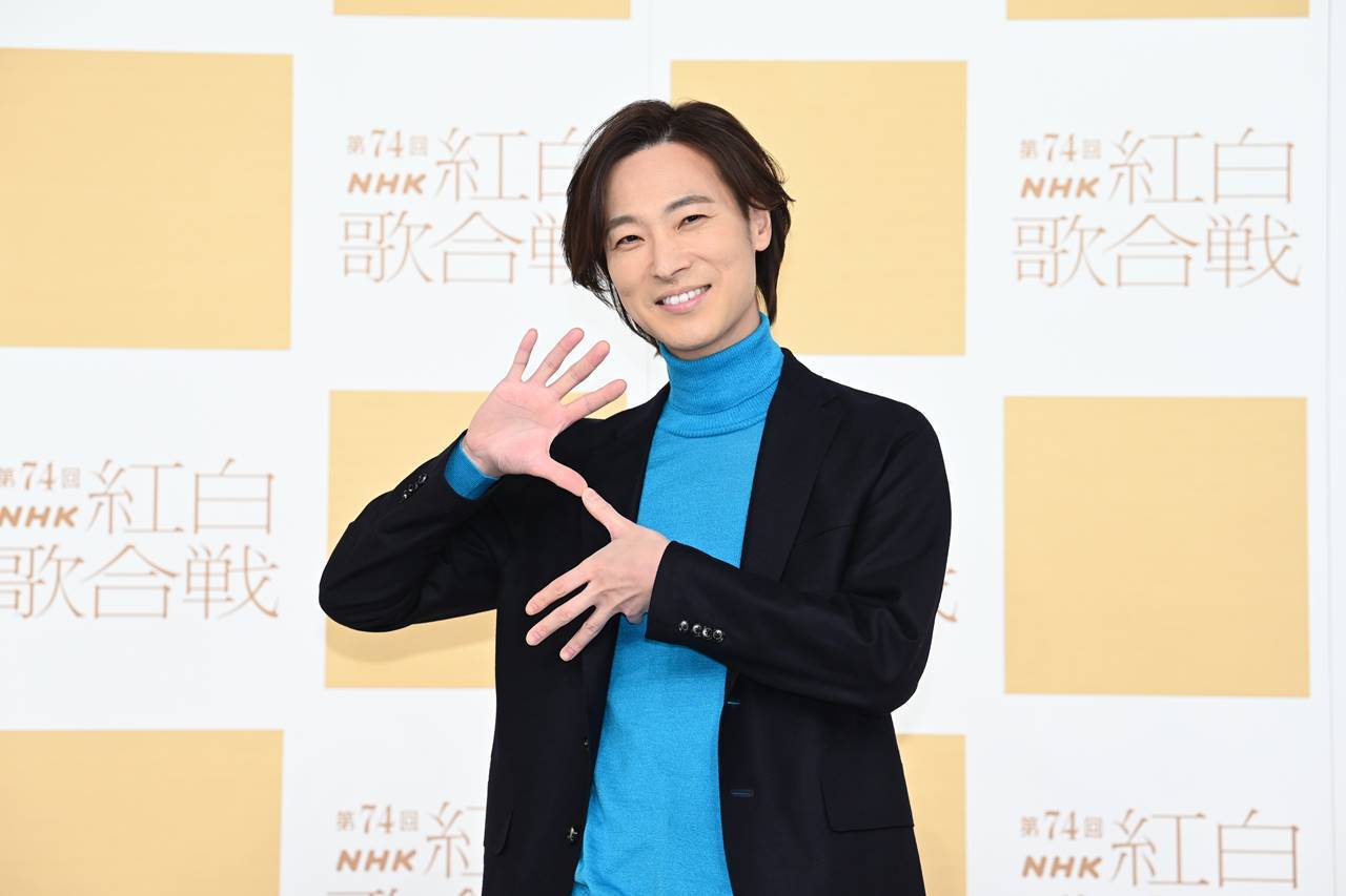 山内惠介、同世代とにかく明るい安村に刺激「僕も一肌脱ぎたい」：紅白リハ（一問一答）