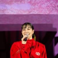 歌手のＡＩ、桜の開花セレモニーで感動　開花させたいスキルは「バク転」