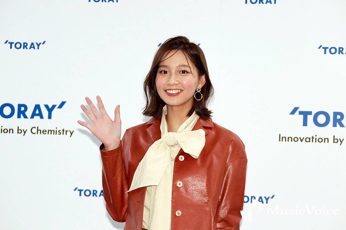 間瀬遥花、気持ち新たに髪ばっさり　東レキャンペーンガール初３年連続起用　早速素材アピール