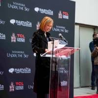 YOSHIKI、米チャイニーズ・シアター手形・足形完成披露セレモニー
