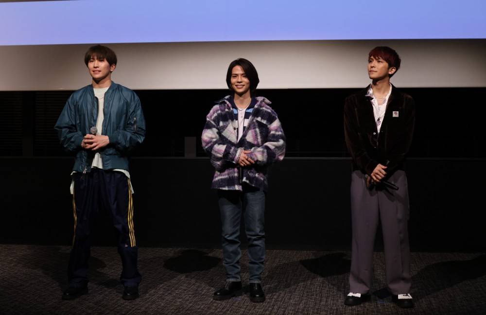 THE BEAT GARDEN、ドラマ「アイのない恋人たち」制作発表会見に登壇　福士蒼汰「緊張してるね」