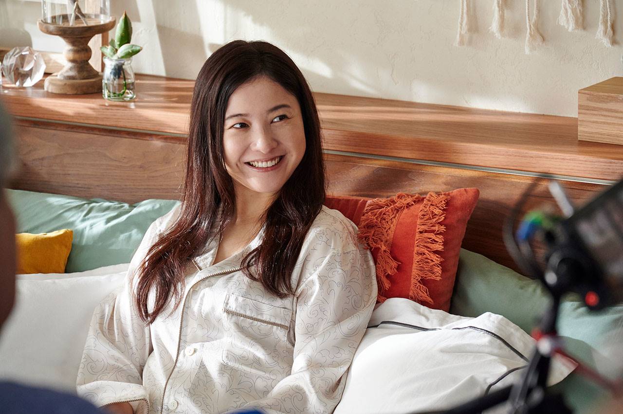 吉高由里子、新ＣＭで花粉症のＯＬ役　テンポの速い撮影現場に思わず…「もう！」