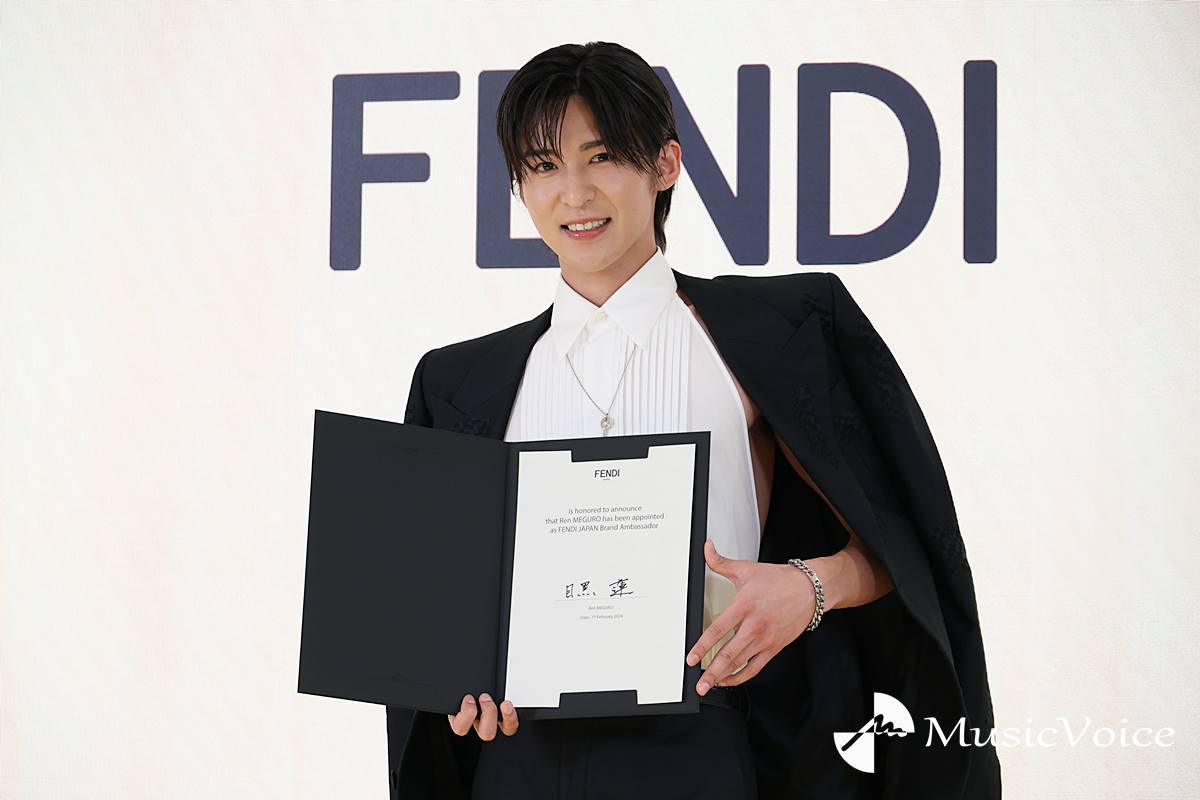 Snow Man目黒蓮、「FENDI」日本人男性初のブランドアンバサダー「鳥肌が立った」