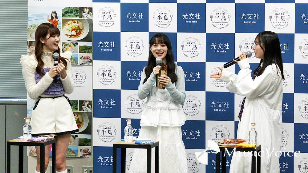 アンジュルム、半島グルメを試食　ぷりんに上國料萌衣「おいしーい！」