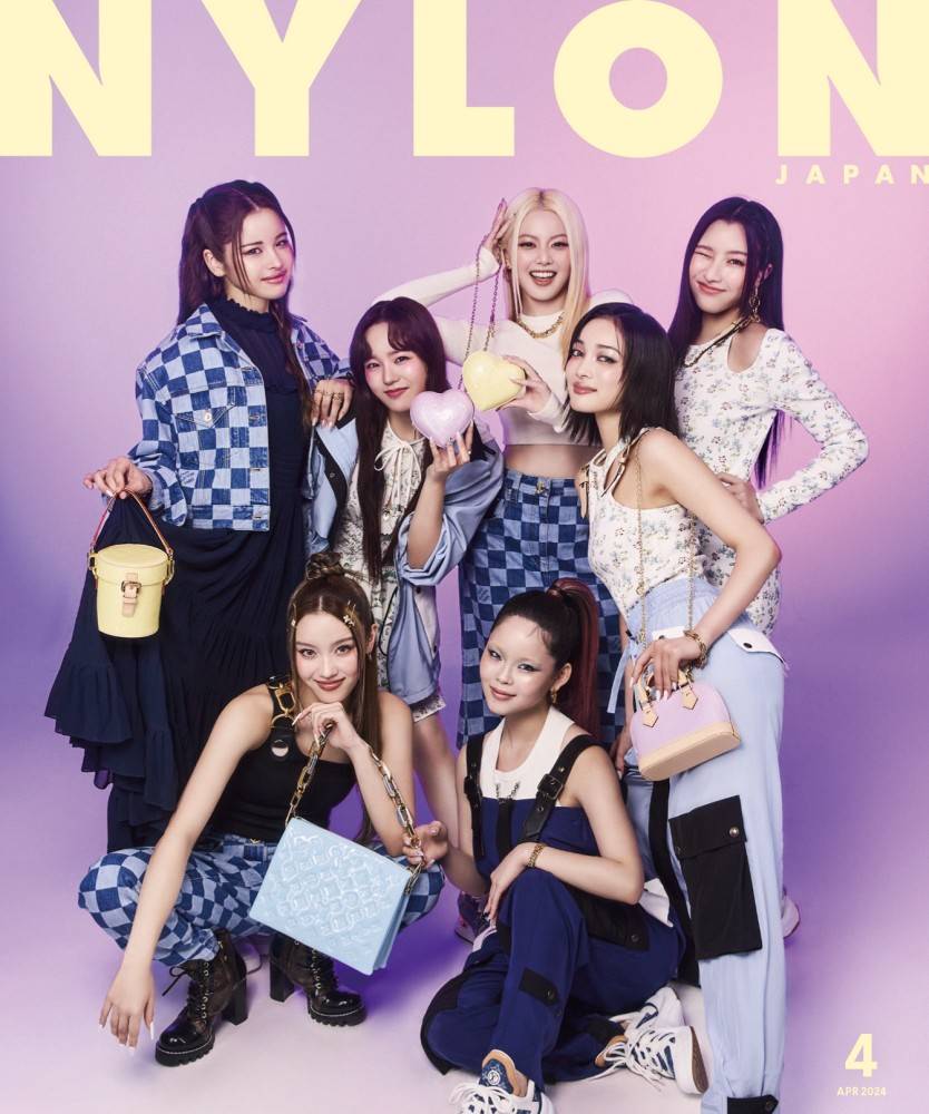ガールズグループ・XG「NYLON JAPAN」初登場で初のダブル表紙に