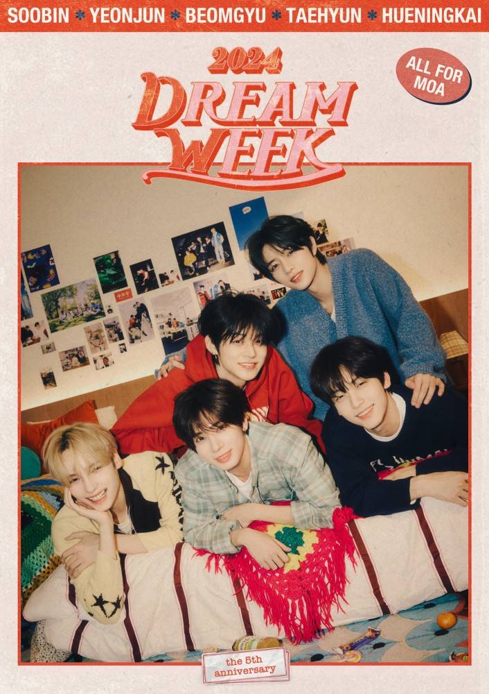 TOMORROW X TOGETHER「2024 DREAM WEEK」タイムテーブル公開