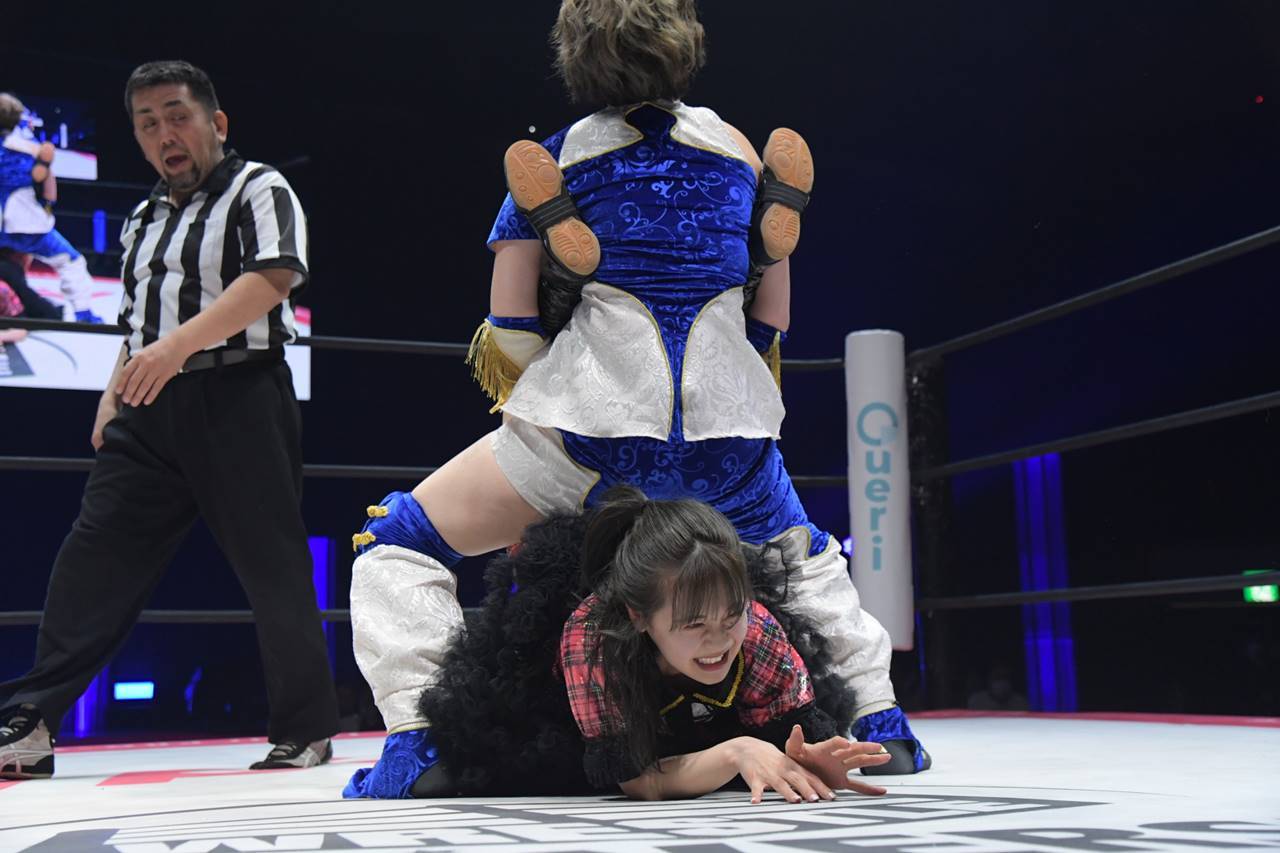 元AKB48湯本亜美、プロレスデビュー戦で白星　容赦ない攻撃に「怖かった」
