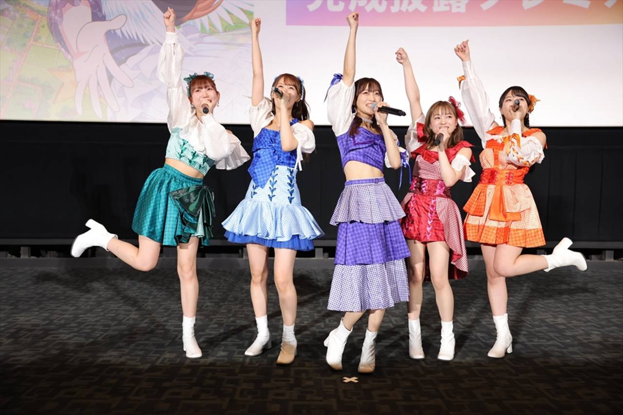 i☆Ris、全身タイツでアツくなる「面白かった」　劇場版アニメ収録秘話