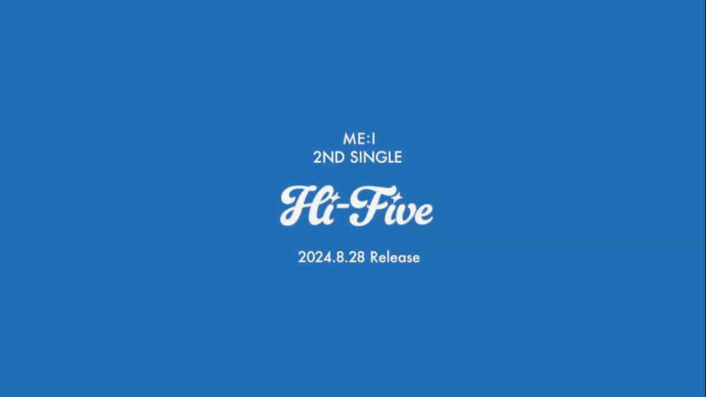ME:I初のカムバック　2ND SINGLE「Hi-Five」発売決定