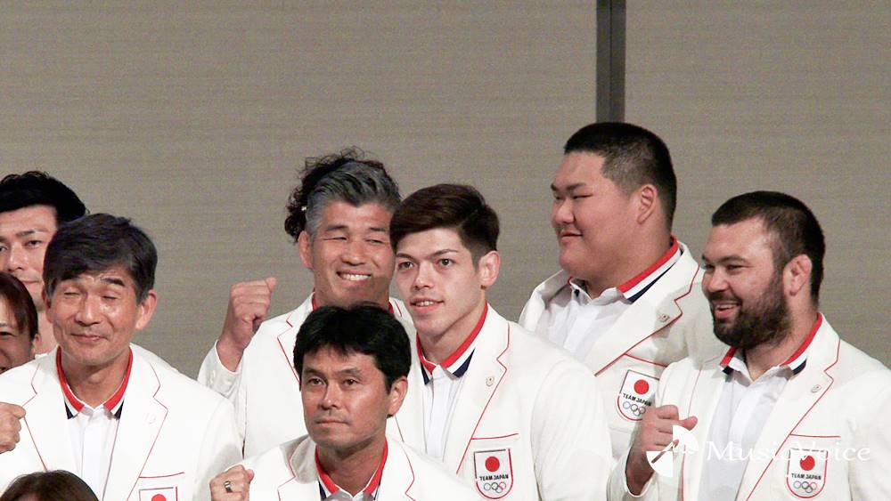 【パリ五輪】解団式オフショット！ニコニコの斉藤立＆ウルフ、江村美咲と阿部一二三も談笑