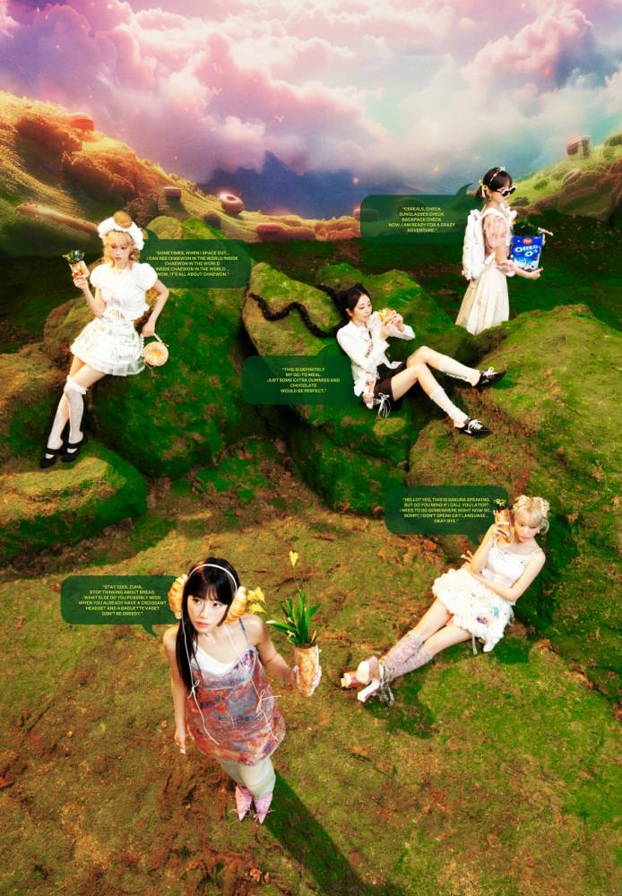 LE SSERAFIM、4th Mini Album ‘CRAZY’ ２番目のコンセプトフォト公開