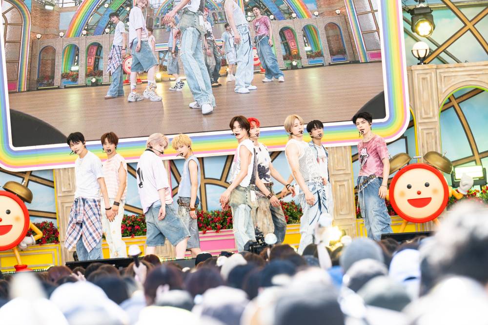 ＆TEAM、めざましライブで大トリ　先輩・BTSの「Dynamite」も披露