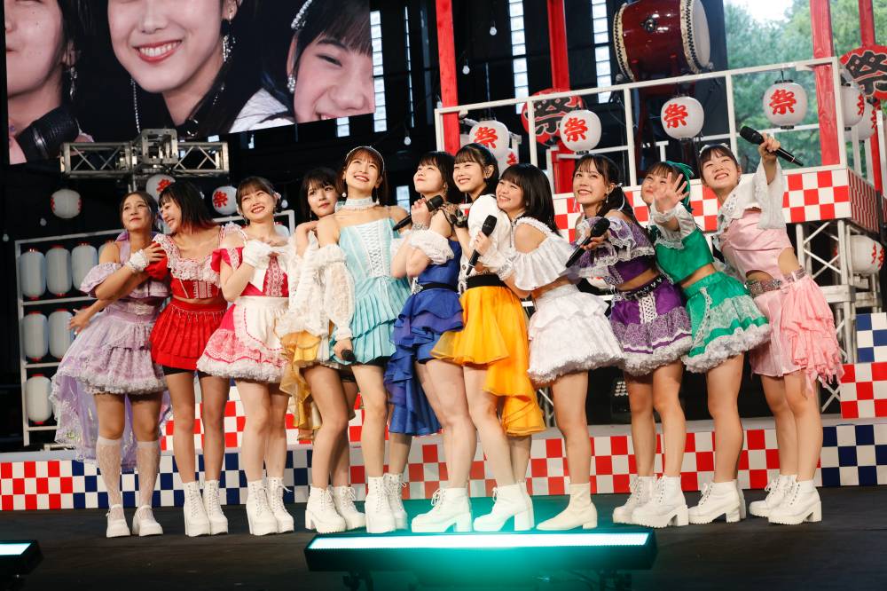 つばきファクトリー、河口湖ステラシアターでワンマンライブを開催「とっても最高の夏でした！」