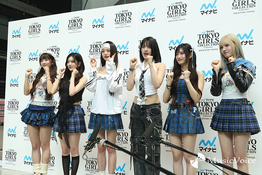 IVE、初TGC　美スタイル＆キュートさ全開で囲み取材　日本滞在中は「温泉に行きたい」