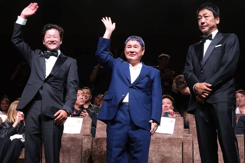 北野武監督、ベネチア国際映画祭で好感触「トップ３に入る程反応が良かった」