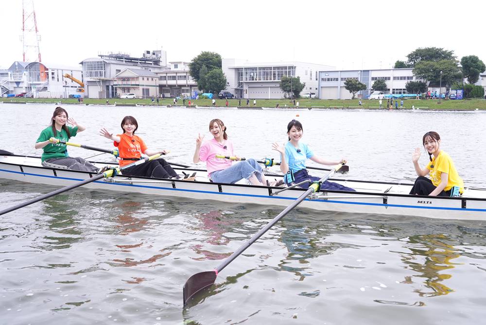 雨宮天＆伊藤美来＆鬼頭明里ら豪華声優陣が競技ボート体験「楽しかった！」