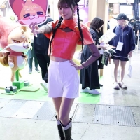 TGS2024、コスプレイヤー