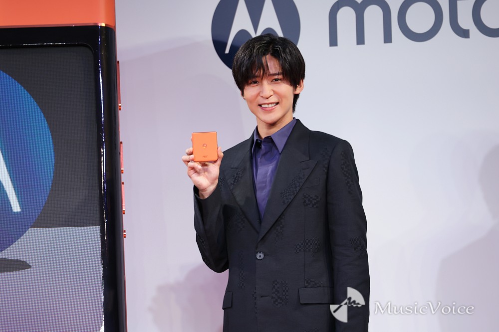 Snow Man・目黒蓮、モトローラのアンバサダーに就任「心から嬉しい」