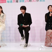 ドラマNEXT『私の町の千葉くんは。』記者会見