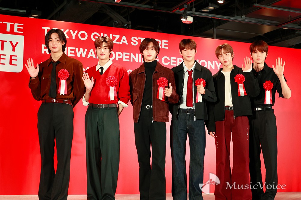RIIZE、銀座降臨　ロッテ免税店リニューアルオープンに「大きく変わったと聞いて楽しみです」